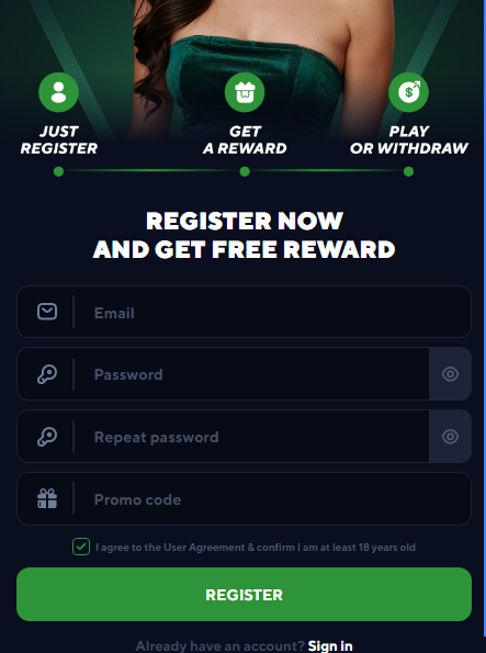 Gambitcasinos Casino Mobile screenshot